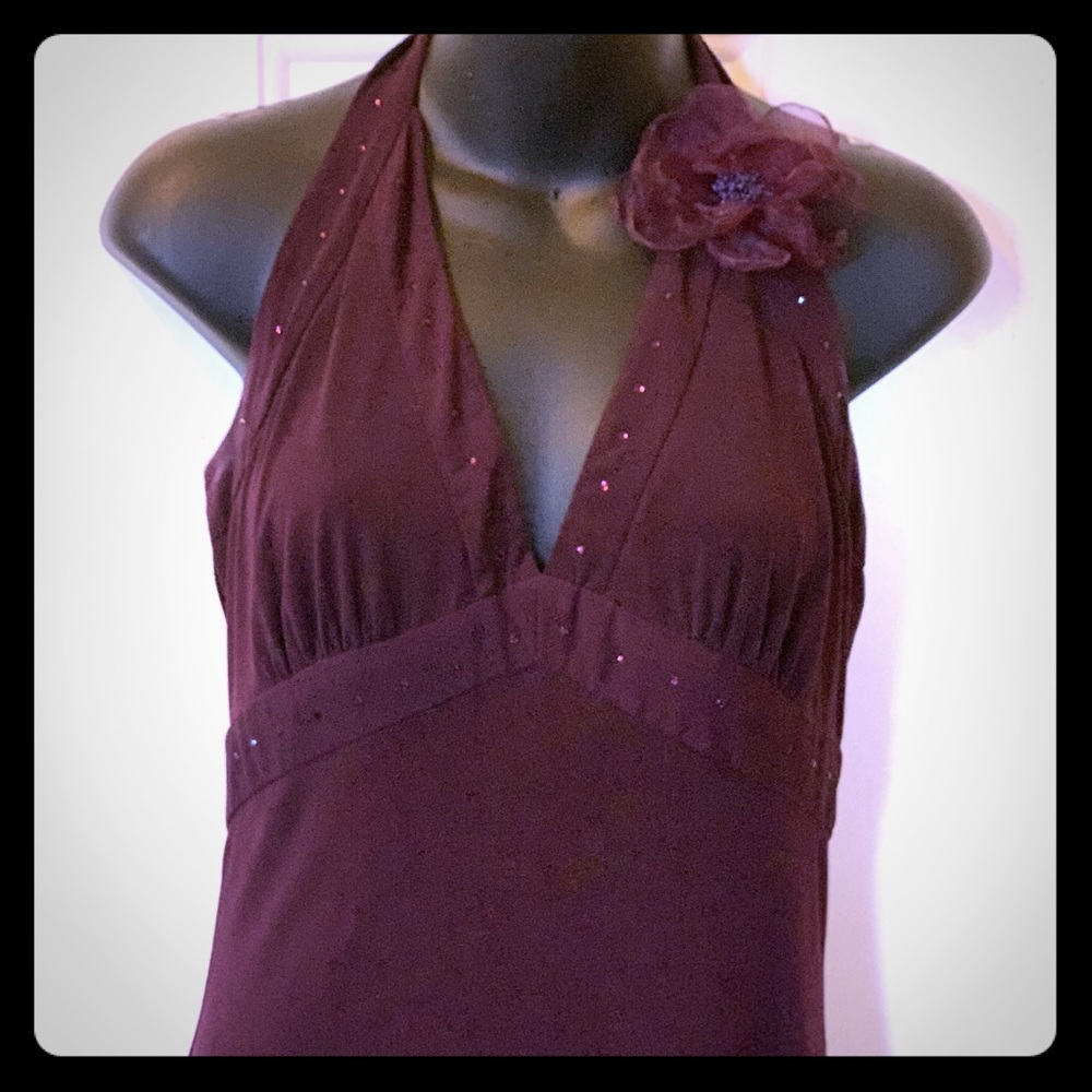 Halter Evening Dress